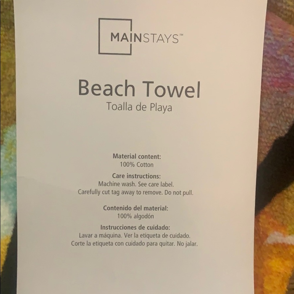 Butterflies Beach Towel - Picture 4 of 4